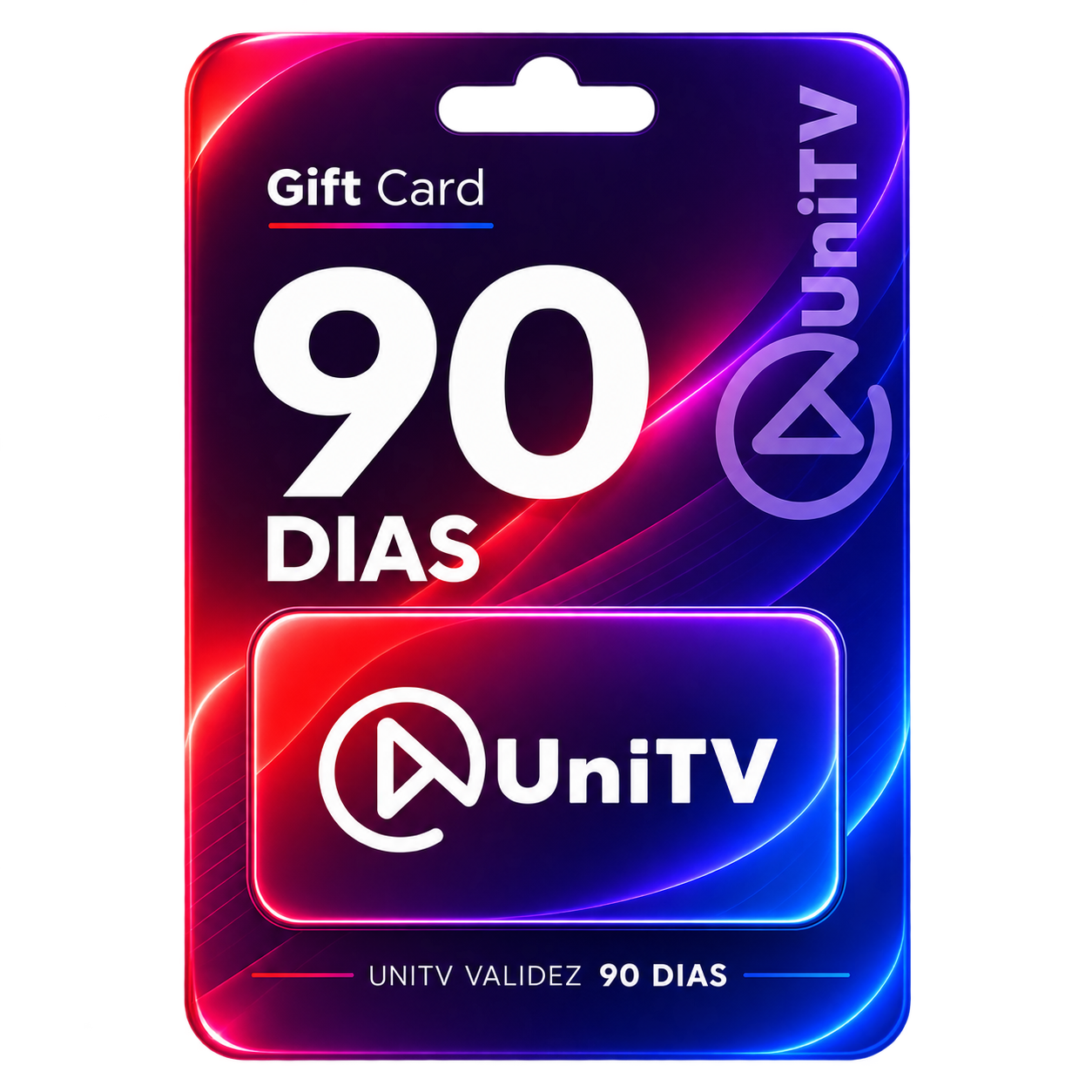 Recarga UniTV 90 Dias